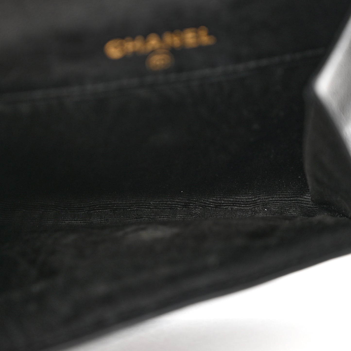 Caviar Timeless CC Flap Wallet Black