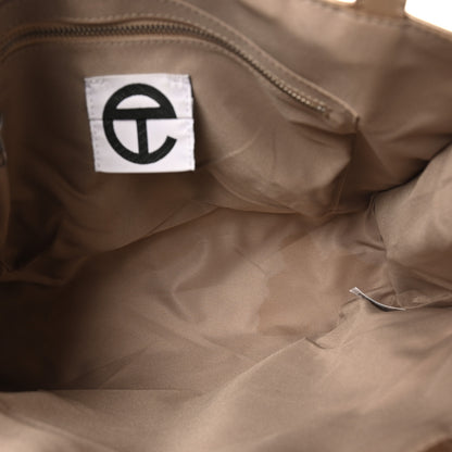 Telfar Metallic Vegan Leather Medium Shopping Bag Gold 5 of 9