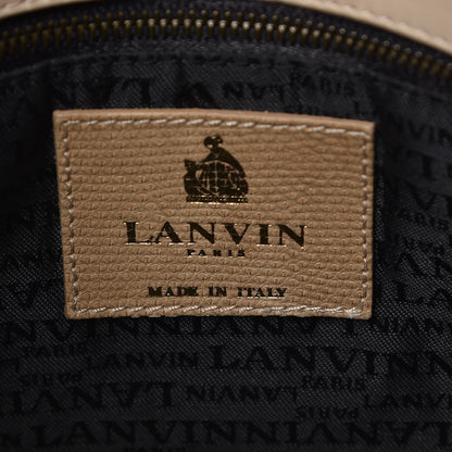 Lanvin Lizard Medium Happy Shoulder Bag Beige 6 of 7