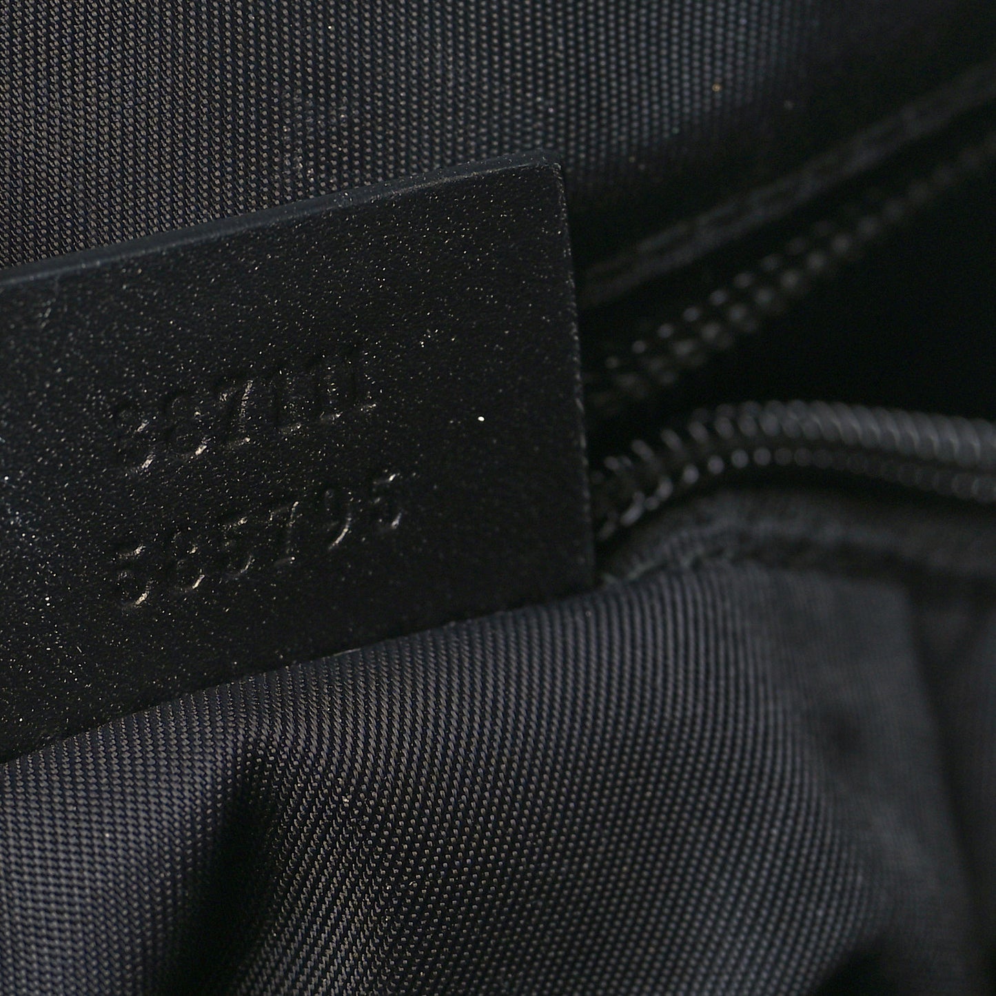GG Supreme Monogram Web Messenger Bag Black