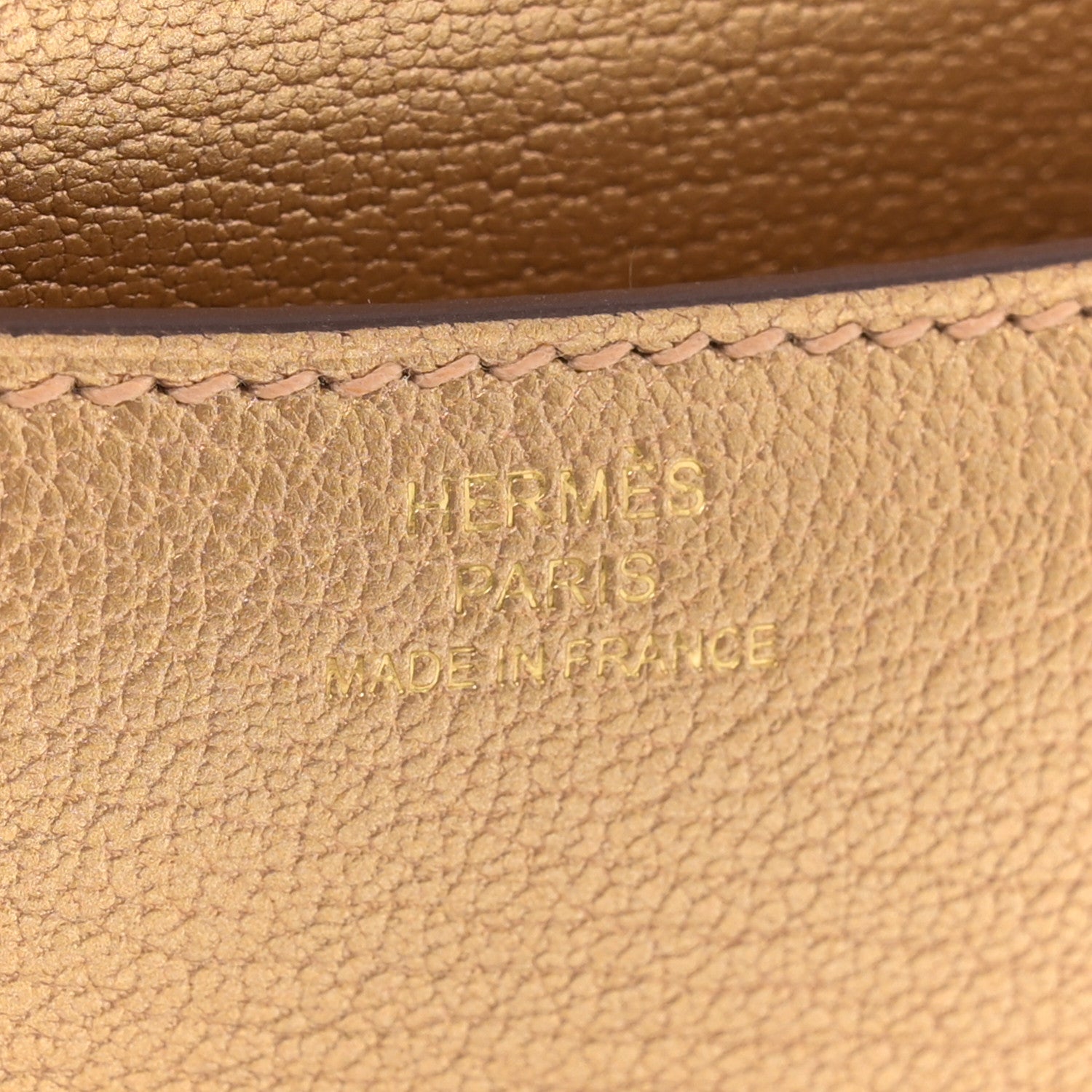 Hermes Metallic Chevre Chamkilight Constance 18 Doré 8 of 13