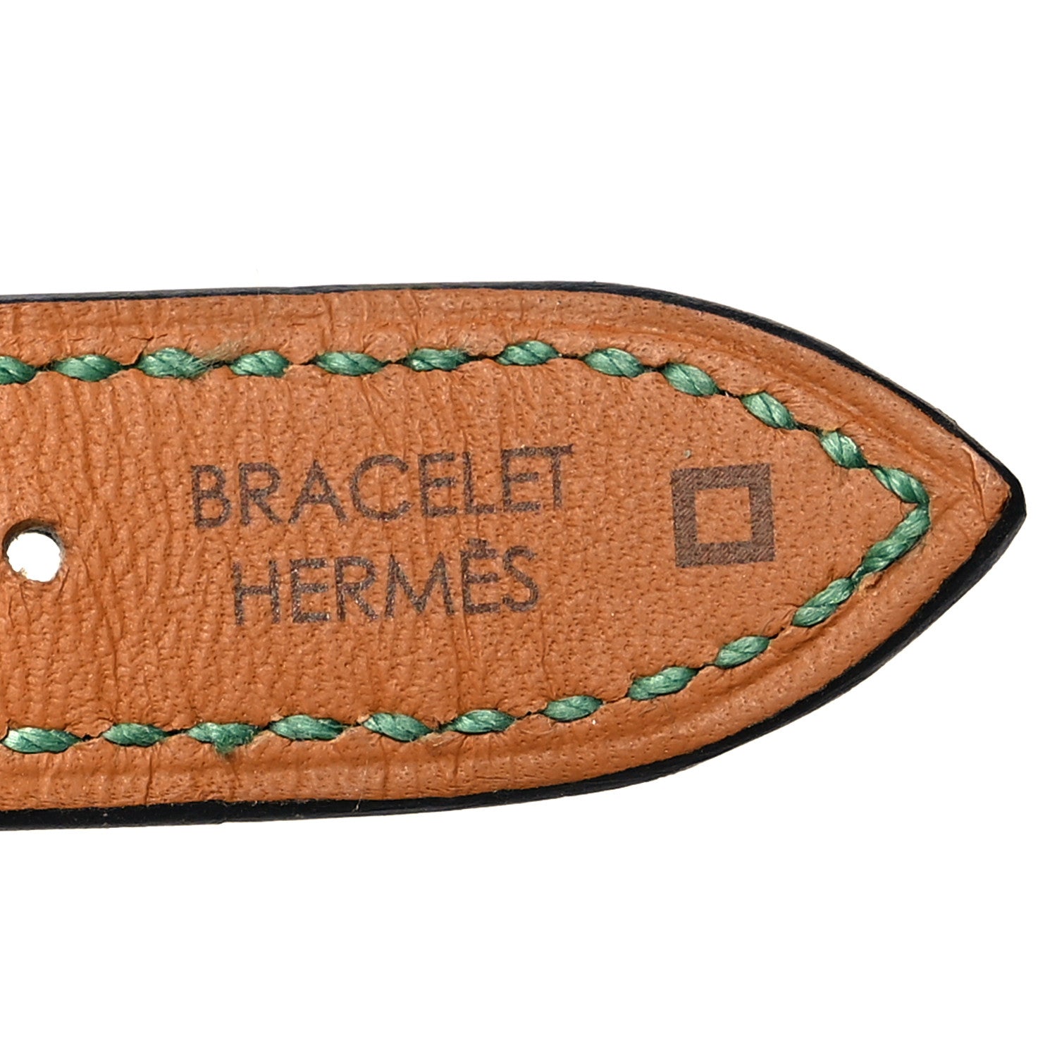 Hermes Shiny Alligator Heure H 21mm Watch Strap Vert Moyen 6 of 6
