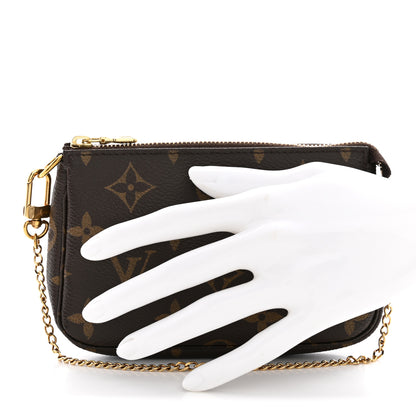 Louis Vuitton Monogram Mini Pochette Accessories 2 of 7