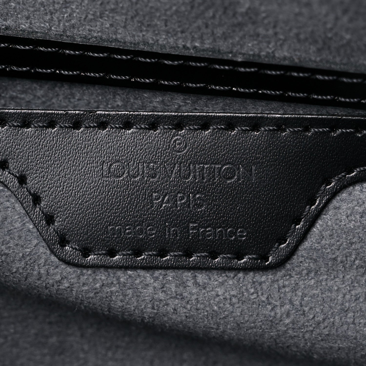 Louis Vuitton Epi Soufflot Black 6 of 10