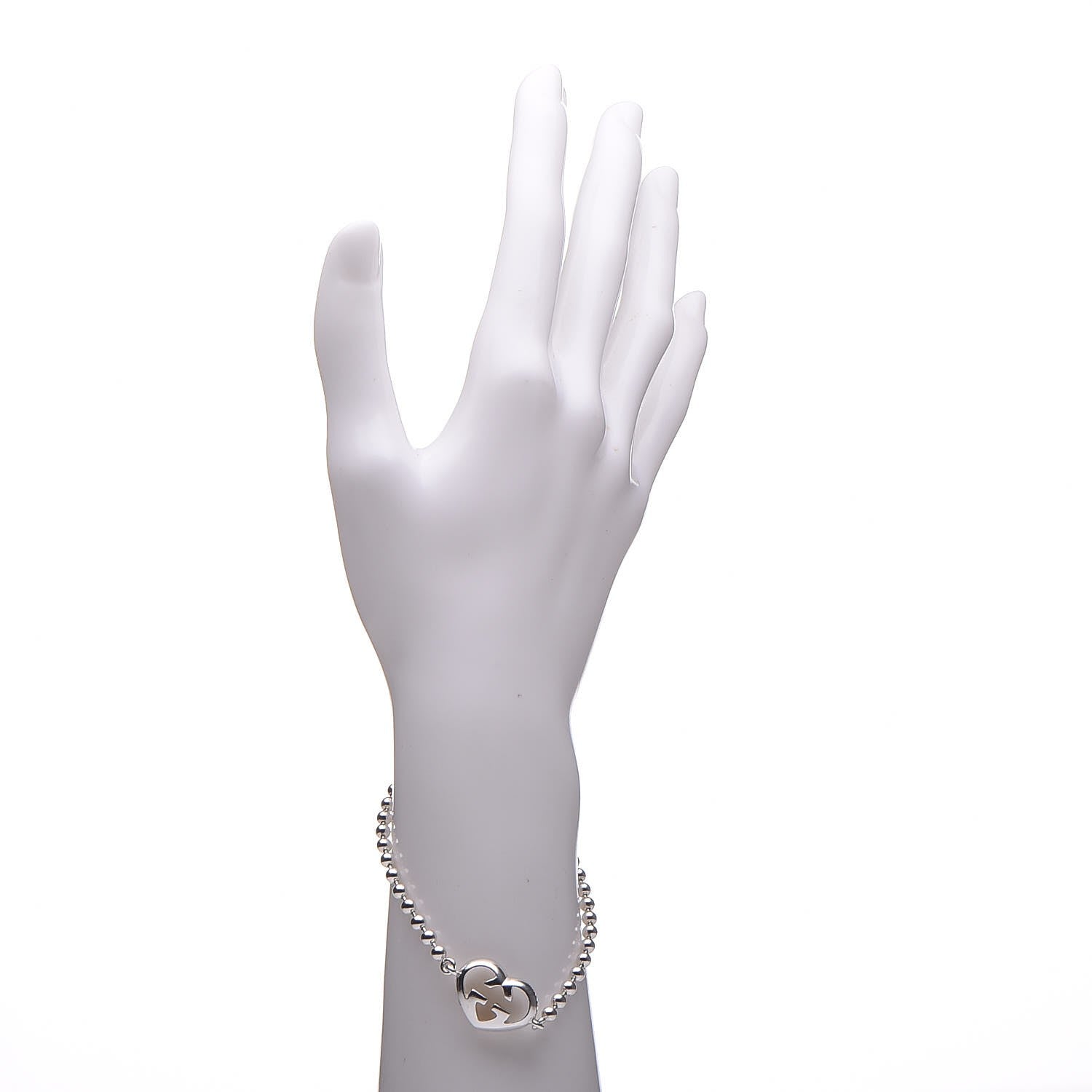 Gucci Sterling Silver Love Britt Bracelet 2 of 7