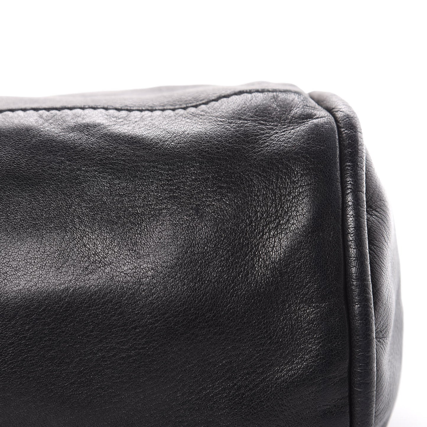 Lambskin Large Ultimate Soft Tote Black