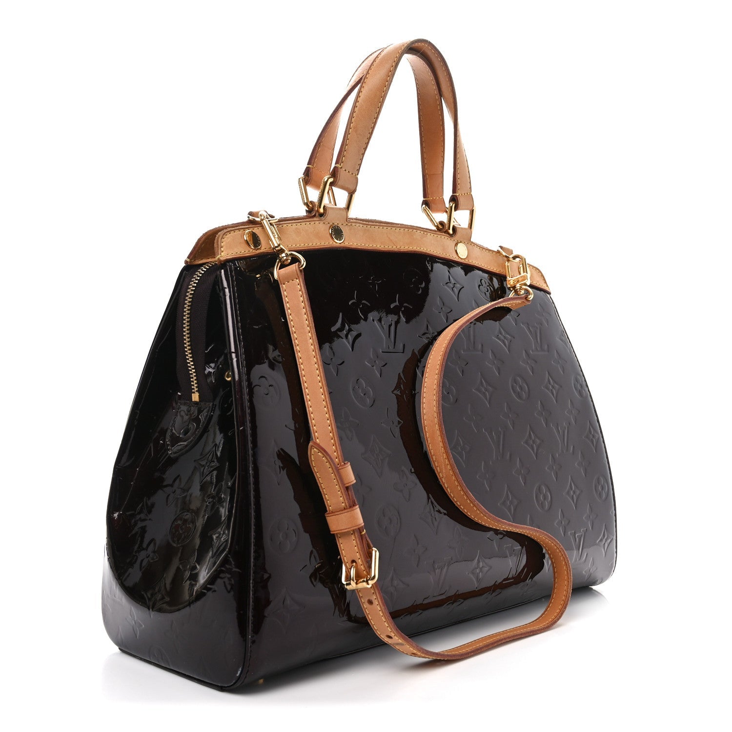 Louis Vuitton Vernis Brea GM Rouge Fauviste 3 of 9