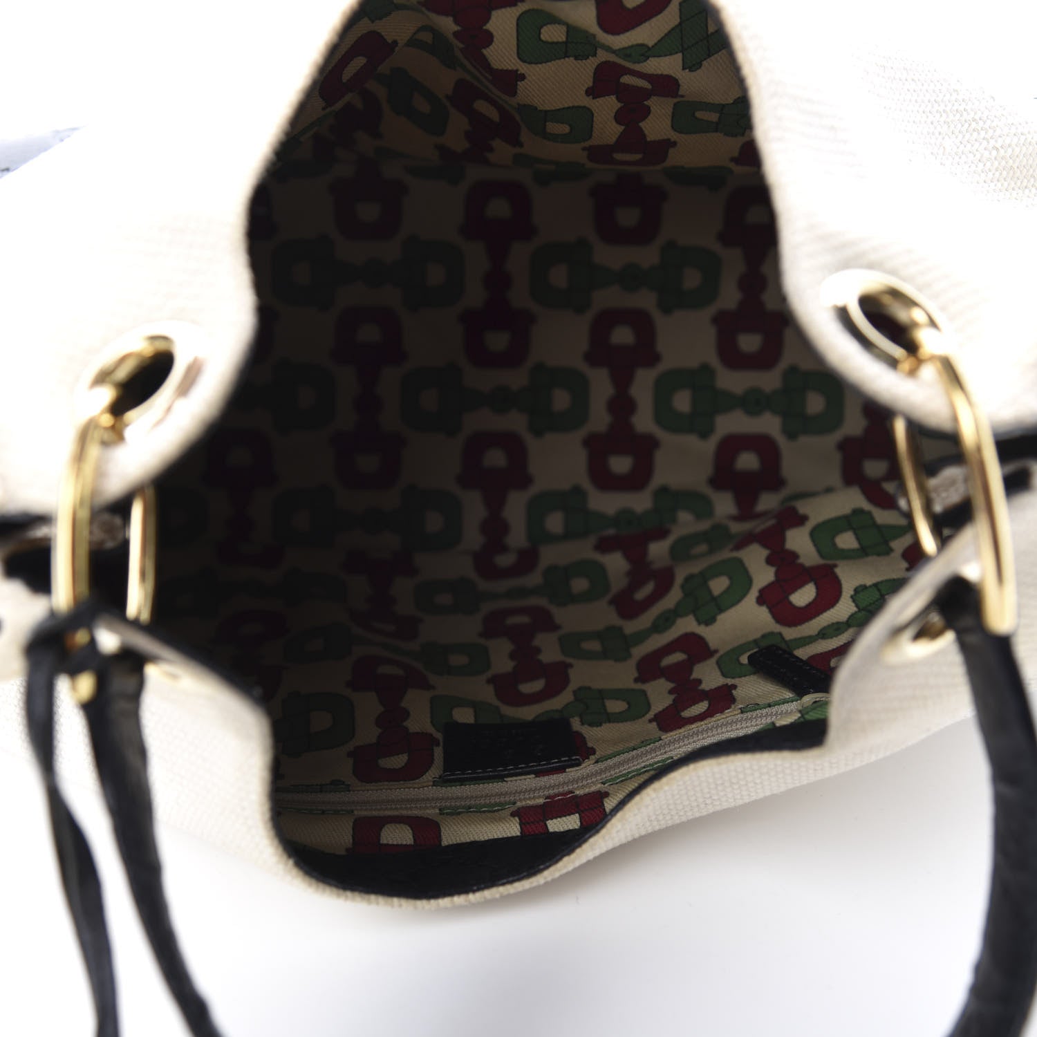Gucci Canvas Guccissima Hobo Beige 5 of 12