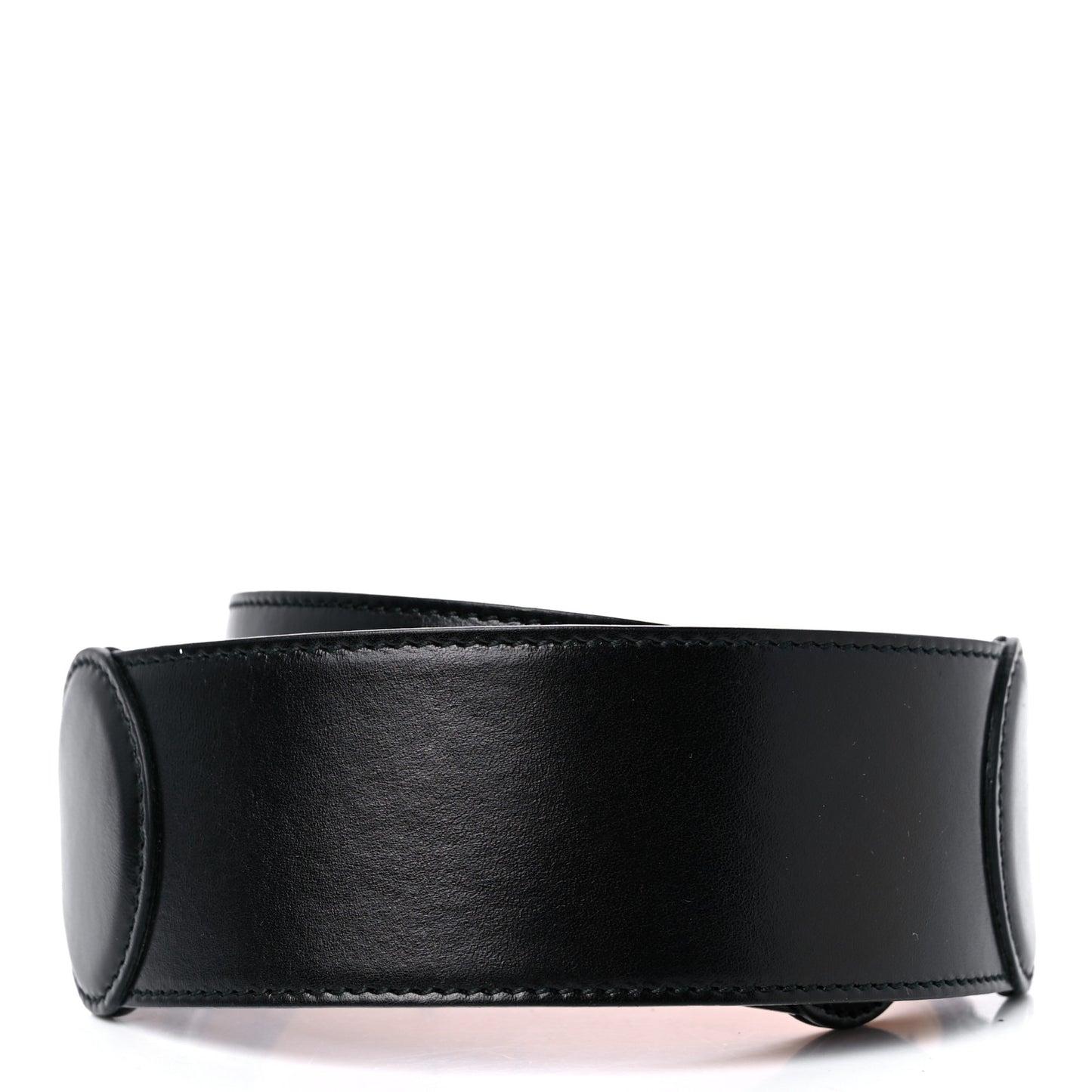 Calfskin Horsebit Belt 75 30 Black