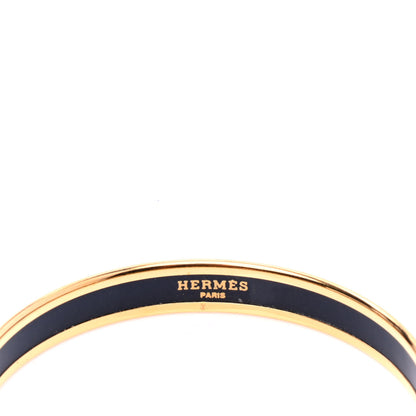 Hermes Enamel Printed Narrow Ribbon Bracelet 62 3 of 4