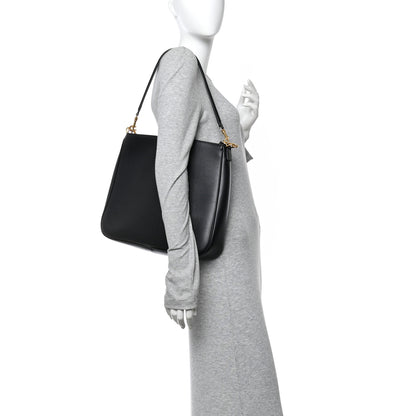 Celine Smooth Calfskin Medium Camille 16 Soft Bag Black 2 of 10