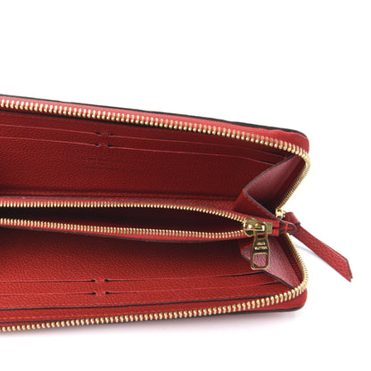 Louis Vuitton Empreinte Clemence Wallet Cherry 5 of 8