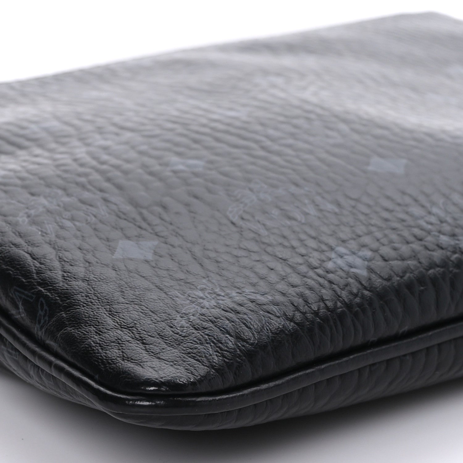 MCM Visetos Original Medium Pouch Black 7 of 8