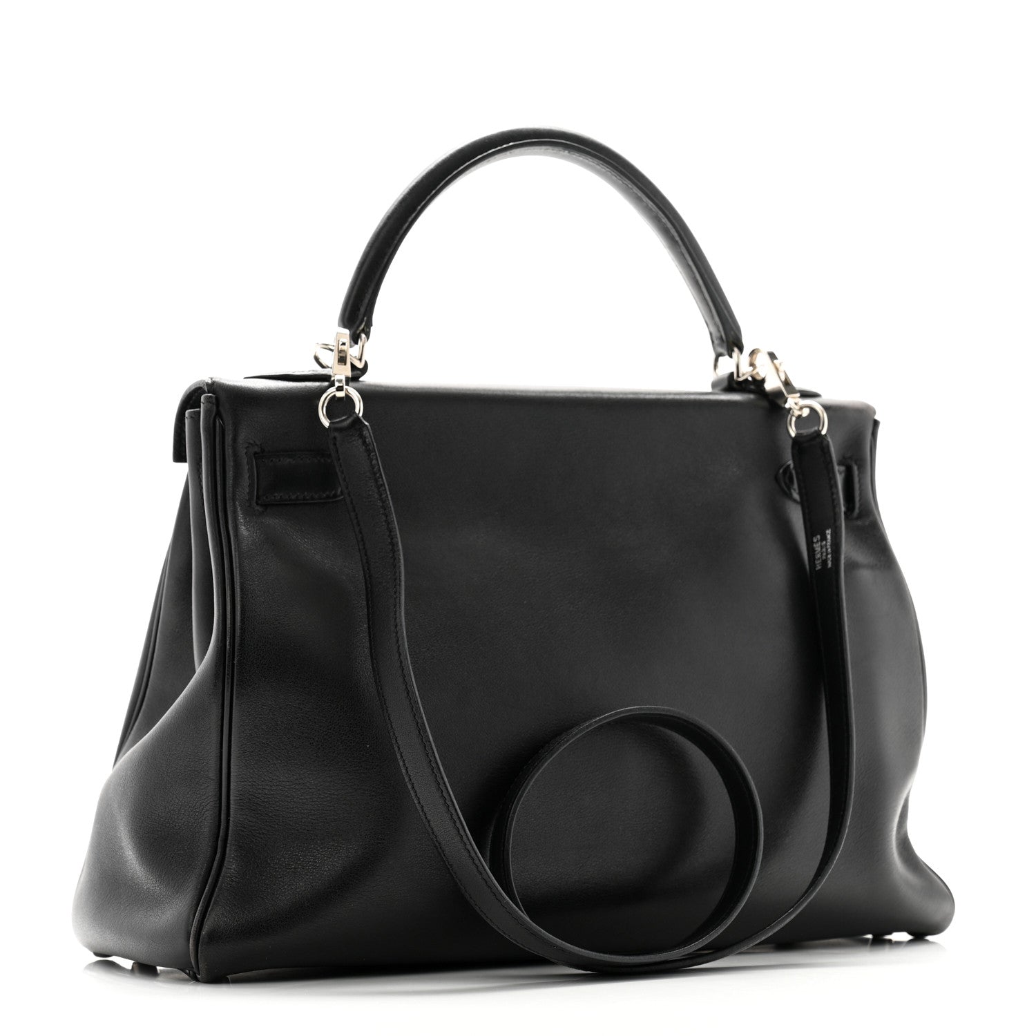 Hermes Swift Kelly Retourne 32 Black 3 of 14