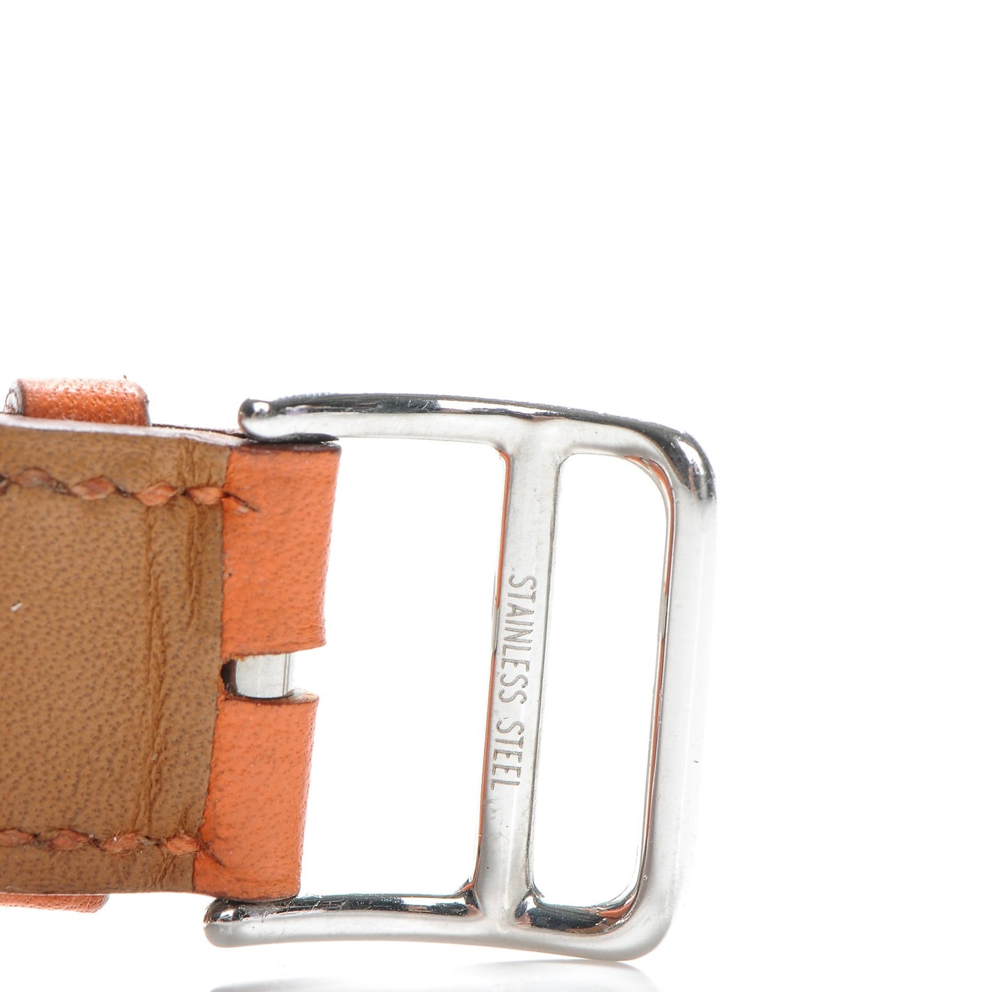 Stainless Steel 26mm Heure H Hour Quartz Watch Orange