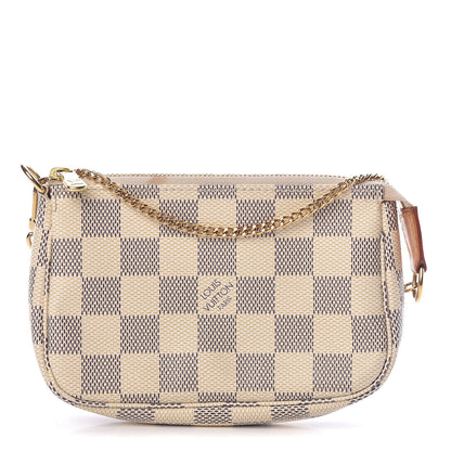 Louis Vuitton Damier Azur Mini Pochette Accessories 1 of 7