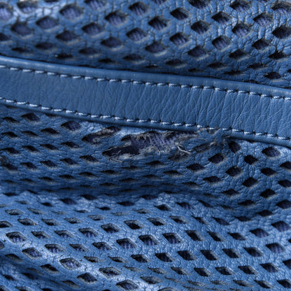Chanel Calfskin Perforated Up In The Air North South Tote Blue 15 of 16