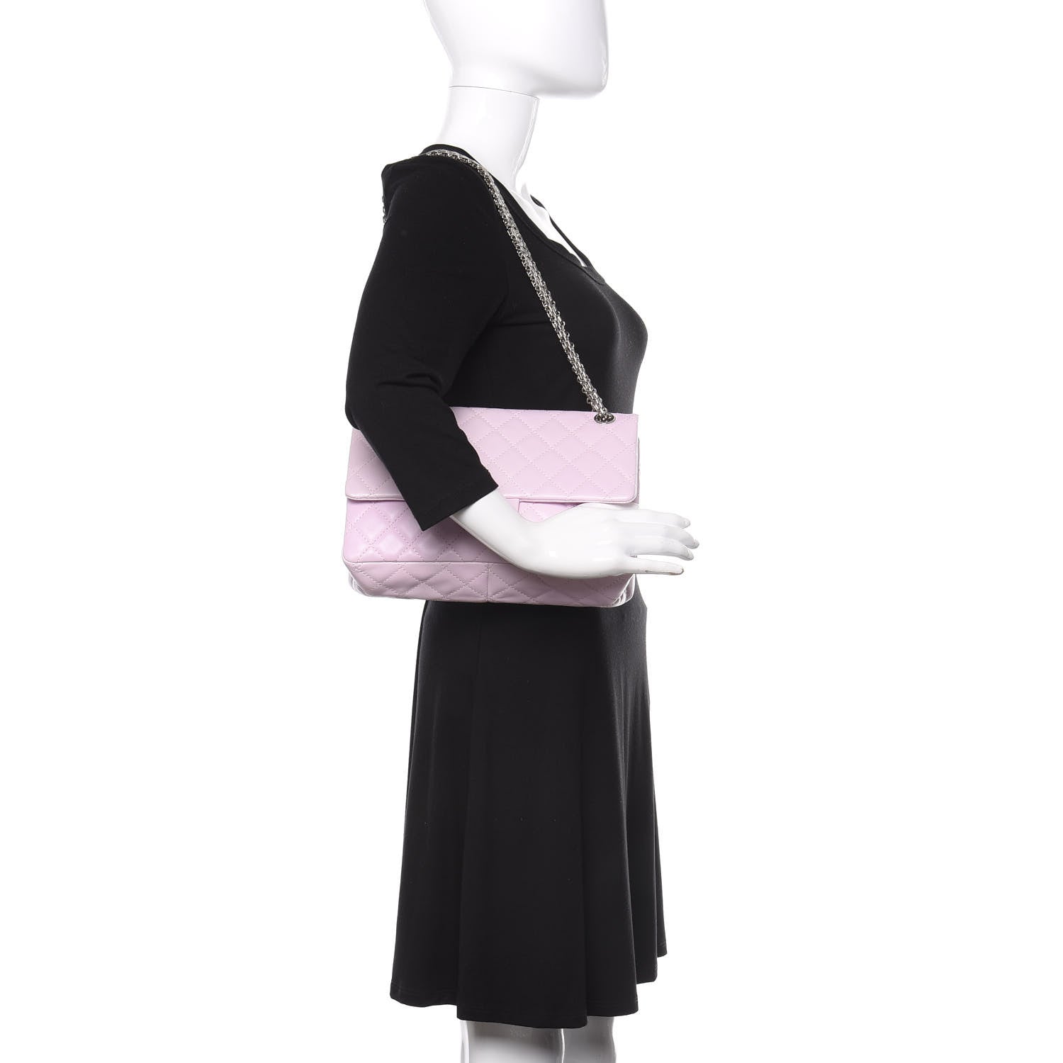 Chanel Lambskin Quilted 2.55 Reissue 226 Flap Pink 2 of 12