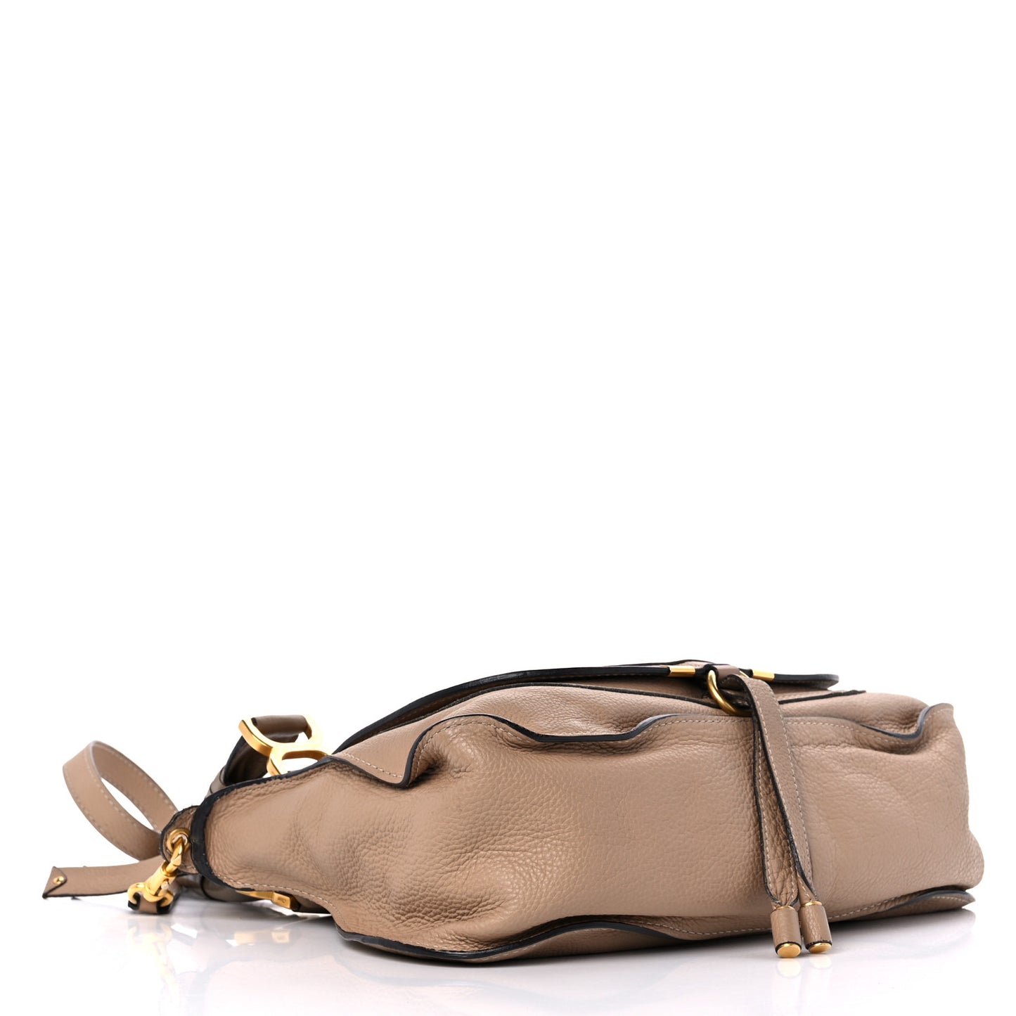 Calfskin Medium Marcie Satchel Nut