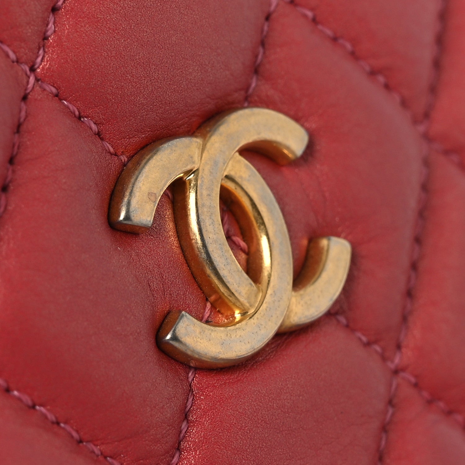 Chanel Calfskin Quilted Day Trips Camera Case Pink 11 of 11