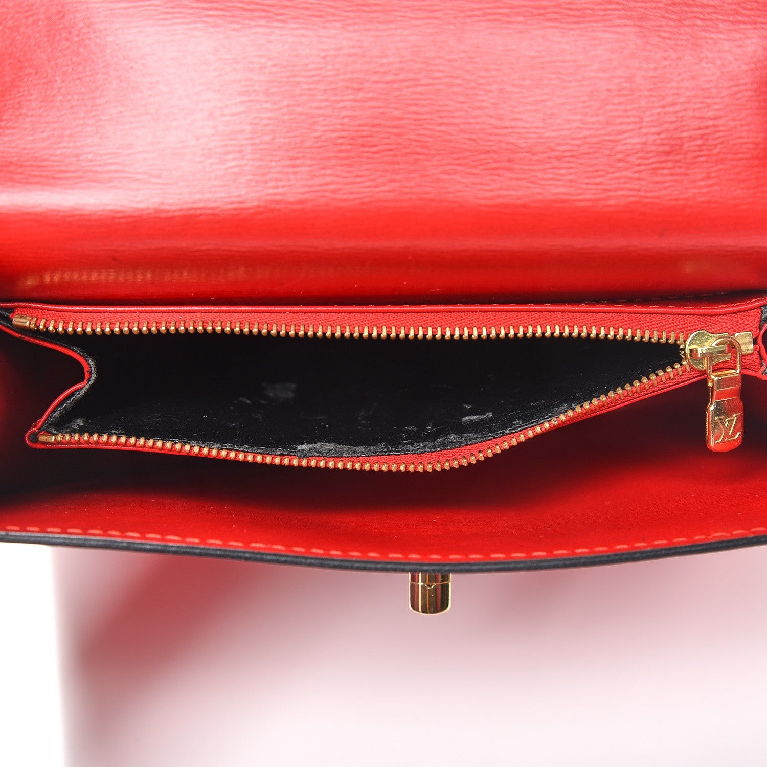 Louis Vuitton Epi Malesherbes Red 8 of 11