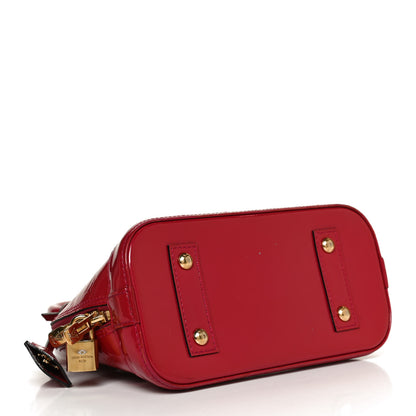 Louis Vuitton Vernis Alma BB Cherry 3 of 8