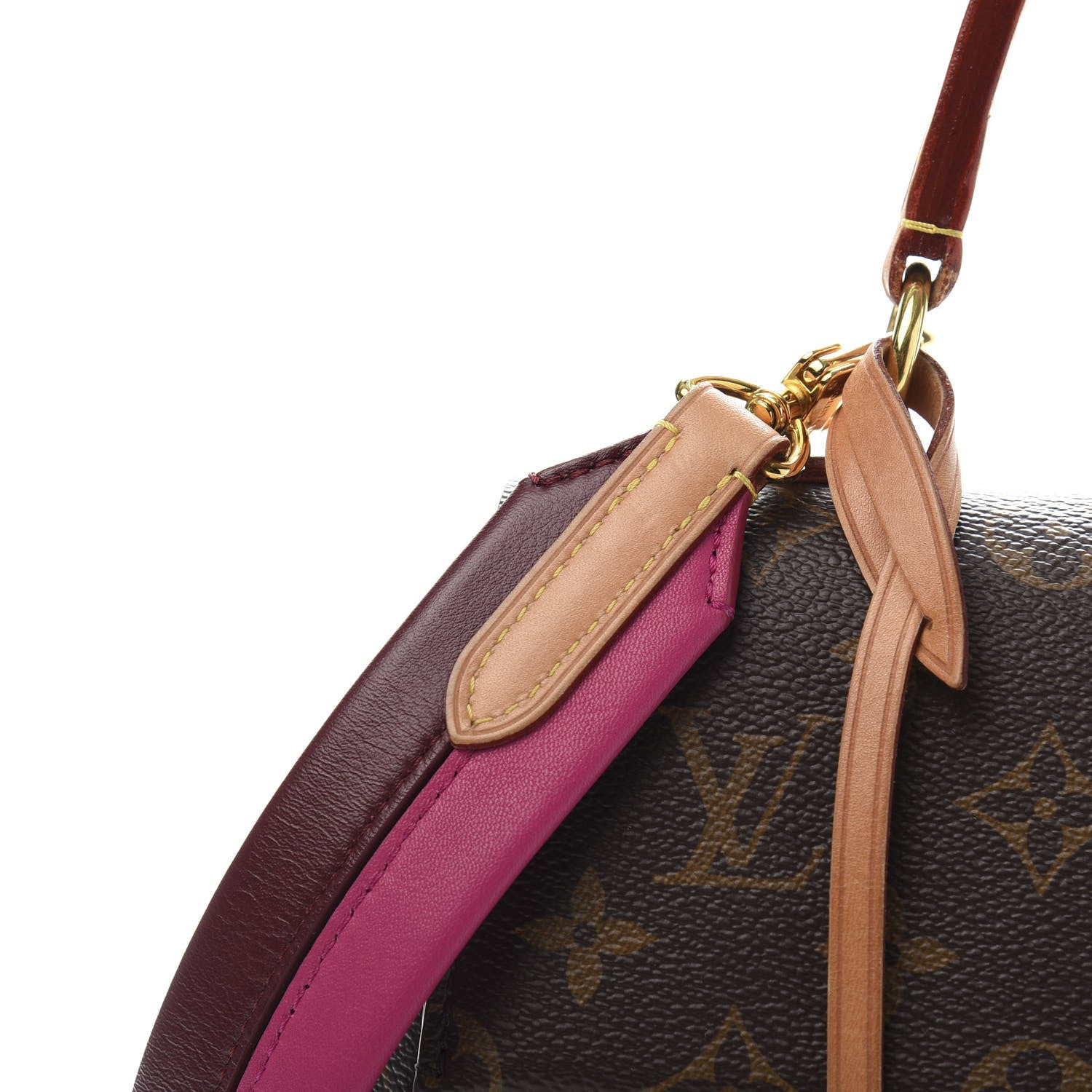 Louis Vuitton Monogram Cluny BB Bordeaux Fuchsia 11 of 13
