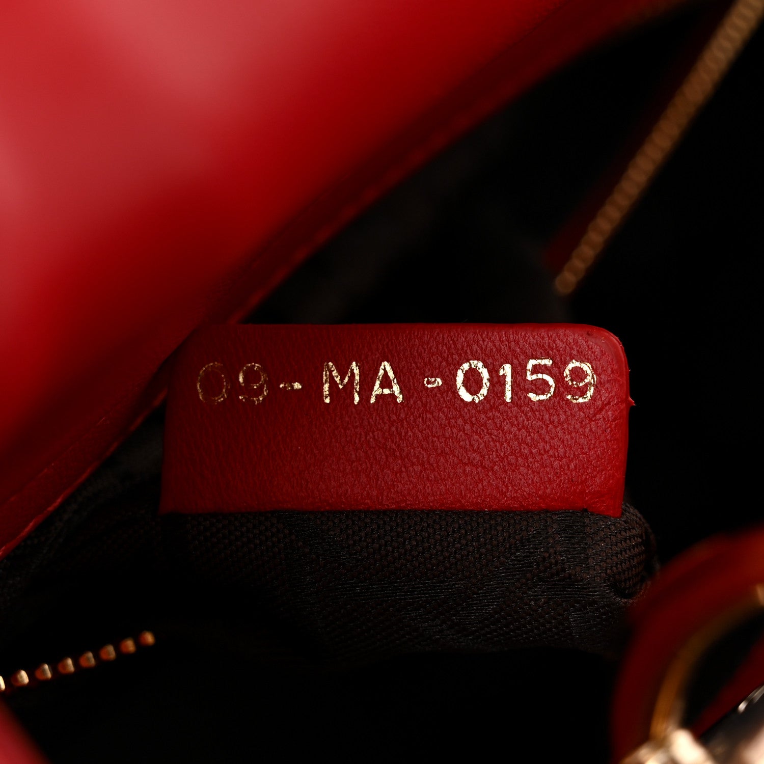 Christian Dior Lambskin Cannage Small My ABCDior Lady Dior Red 7 of 10