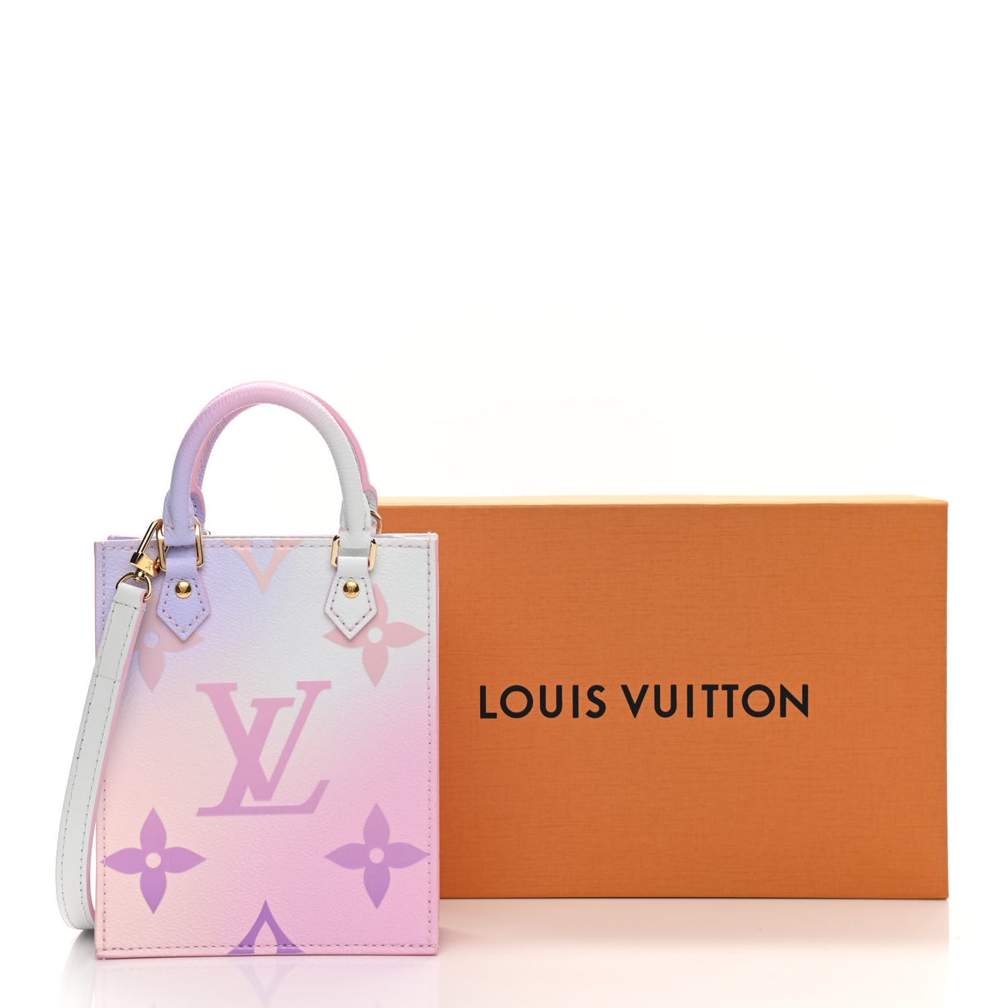 Monogram Giant Spring In The City Petit Sac Plat Sunrise Pastel