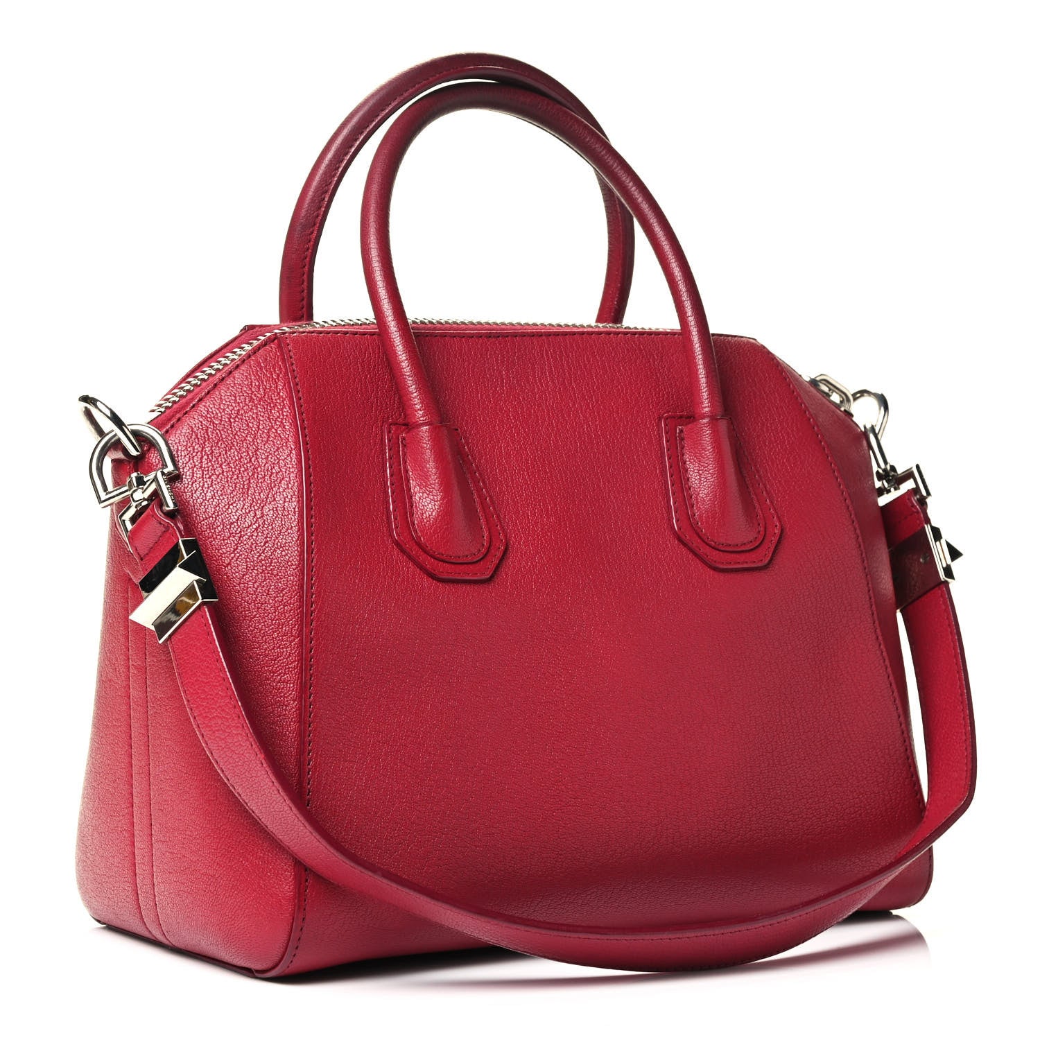 Givenchy Sugar Goatskin Small Antigona Red 4 of 8