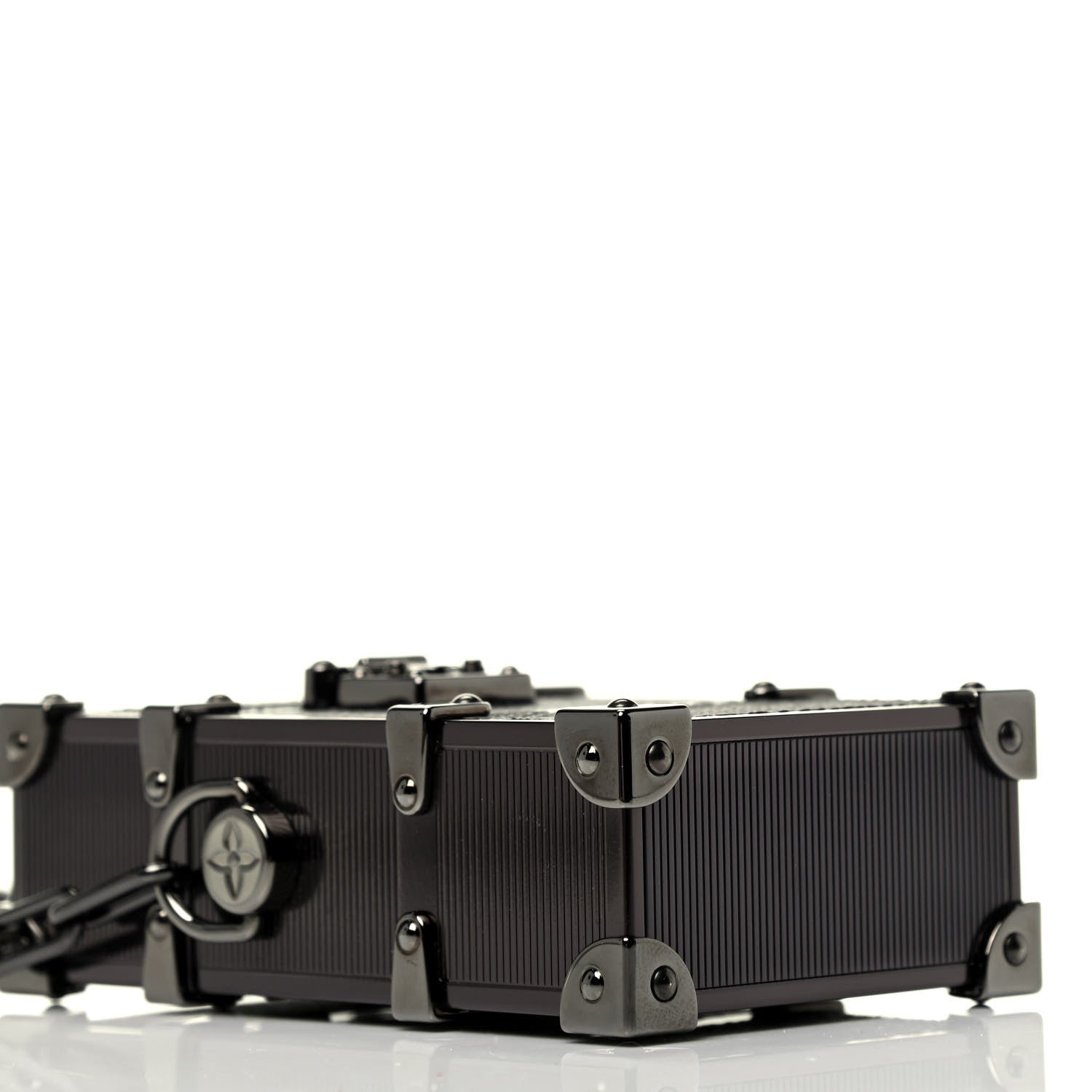 Louis Vuitton Monogram Eclipse Trunk Box Black 7 of 8