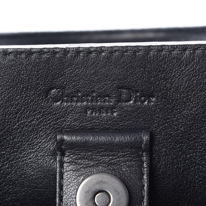 Christian Dior Bullcalf Small Ultra Black Diorissimo Tote 6 of 6