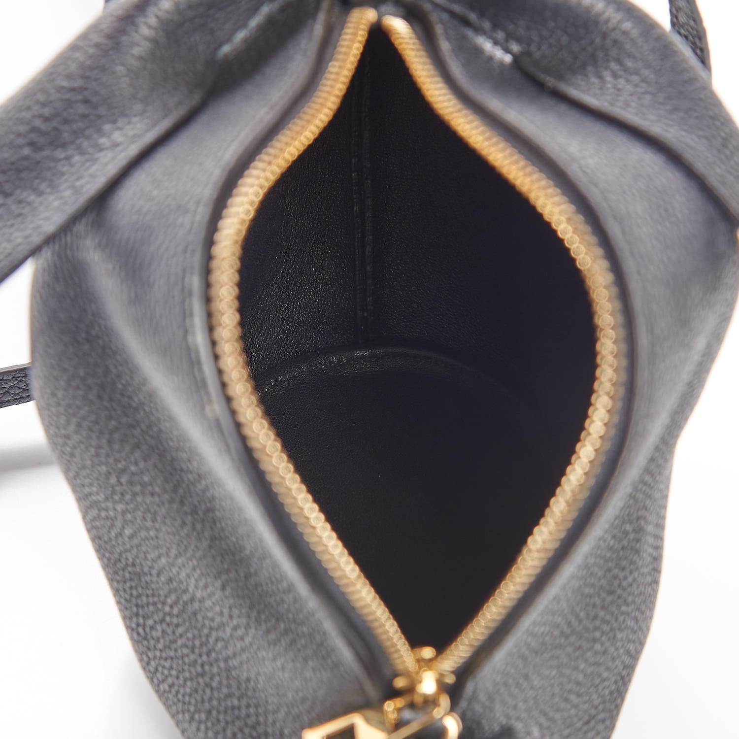 Loewe Calfskin Mini Bunny Crossbody Bag Black 5 of 6