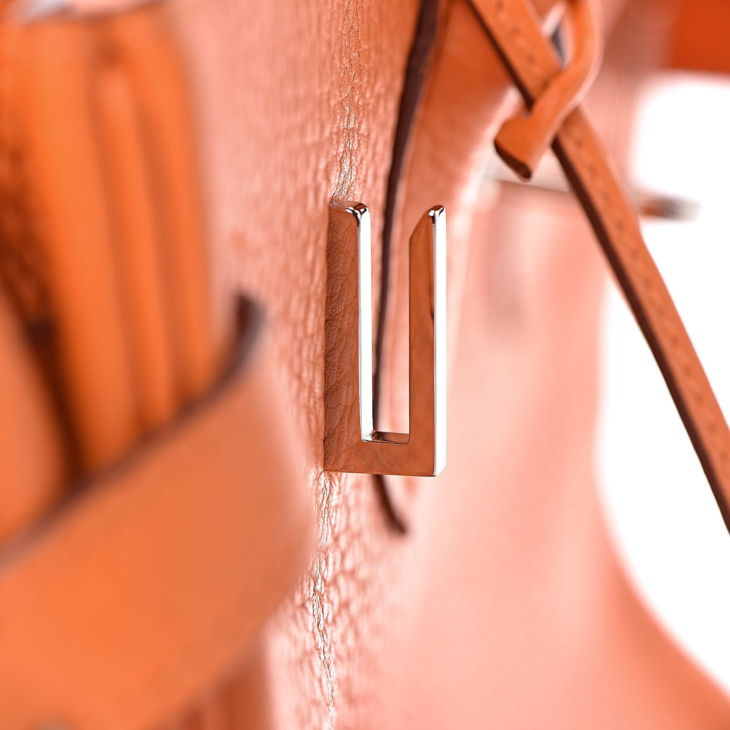 Taurillon Clemence Birkin 30 Orange