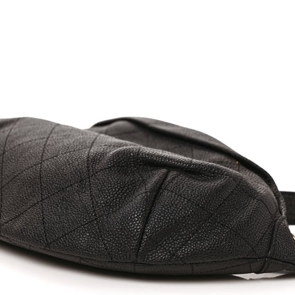 Chanel Caviar Stitched Banane Waist Bag Fanny Pack Black 8 of 8