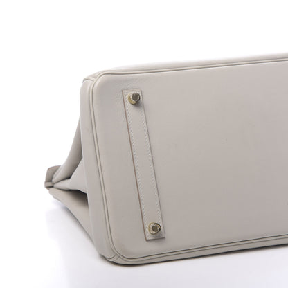 Hermes Swift Birkin 35 Gris Perle 9 of 10