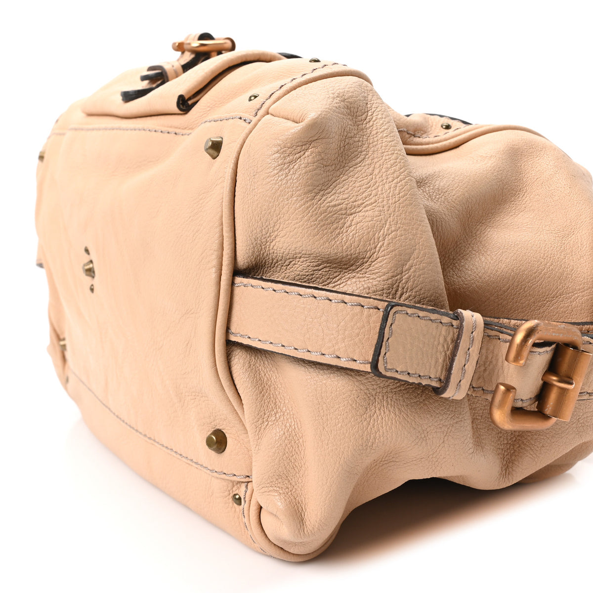 Chloe Calfskin Paddington Front Pocket Tote Creme 10 of 10
