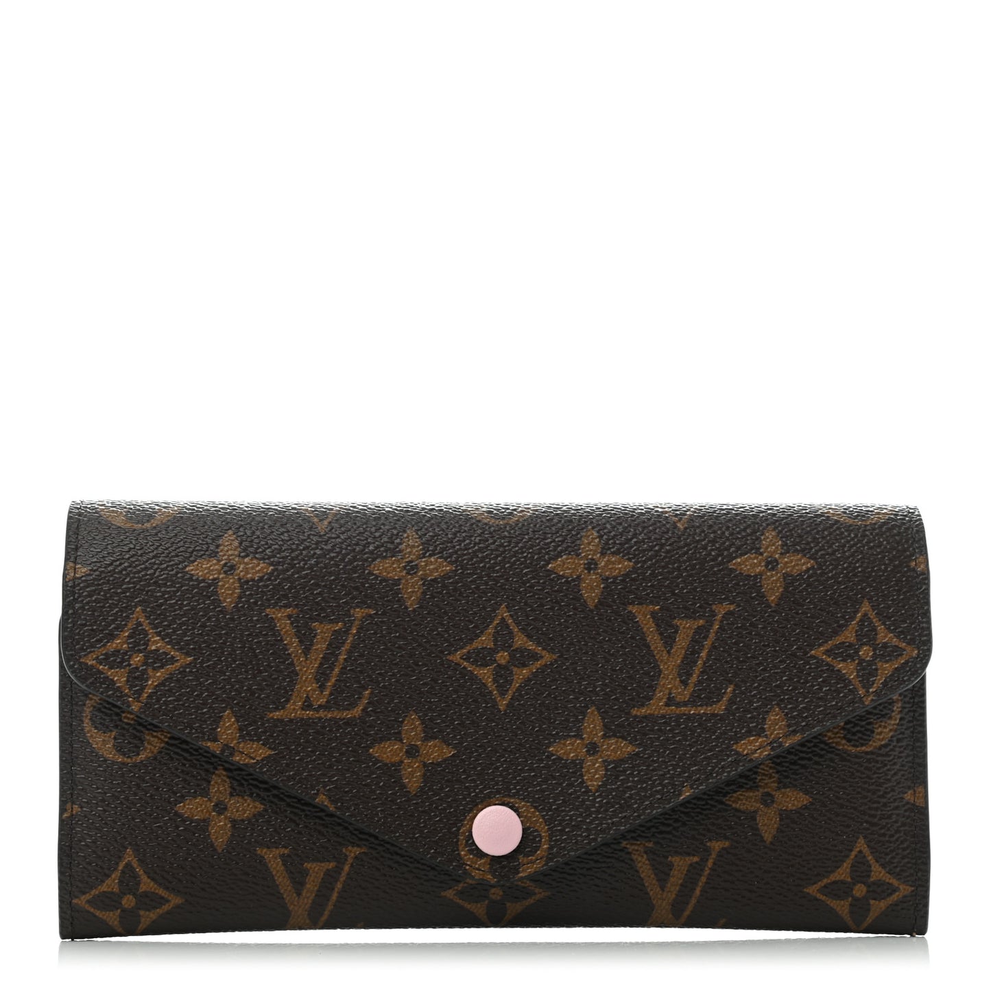 Monogram Josephine Wallet Rose Ballerine