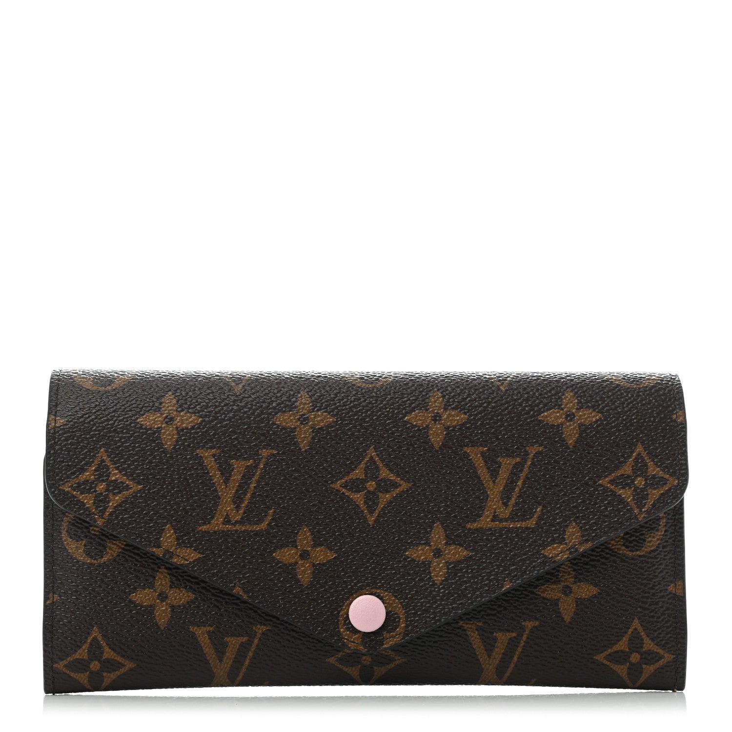 Louis Vuitton Monogram Josephine Wallet Rose Ballerine 1 of 8