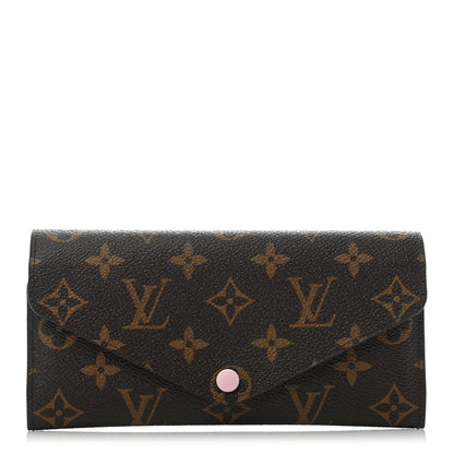 Louis Vuitton Monogram Josephine Wallet Rose Ballerine 1 of 8