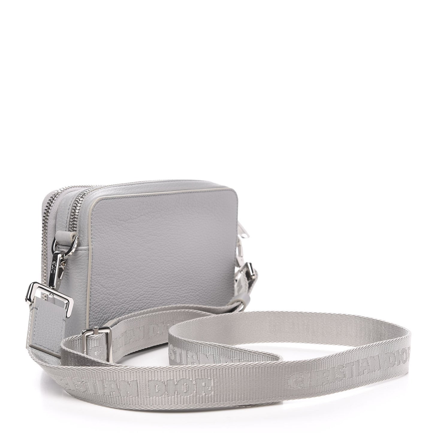 X AIR JORDAN Grained Calfskin Crossbody Grey