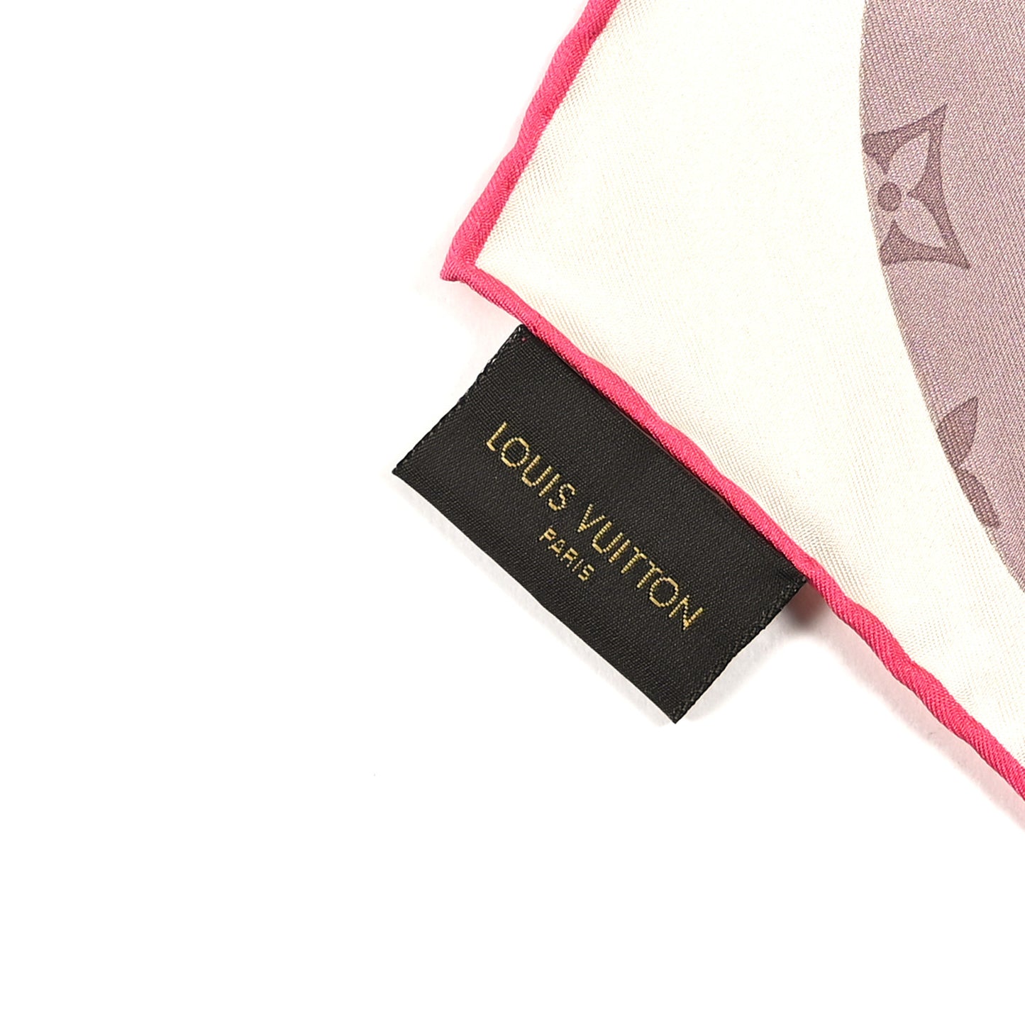Silk Wool Monogram Kaleidogram Shawl Multicolor