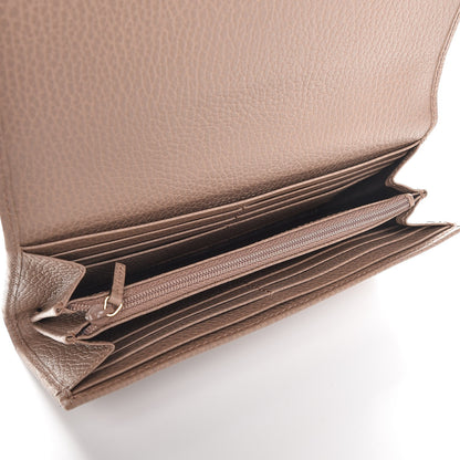 Gucci Dollar Calfskin GG Marmont Continental Wallet Porcelain Rose 5 of 8