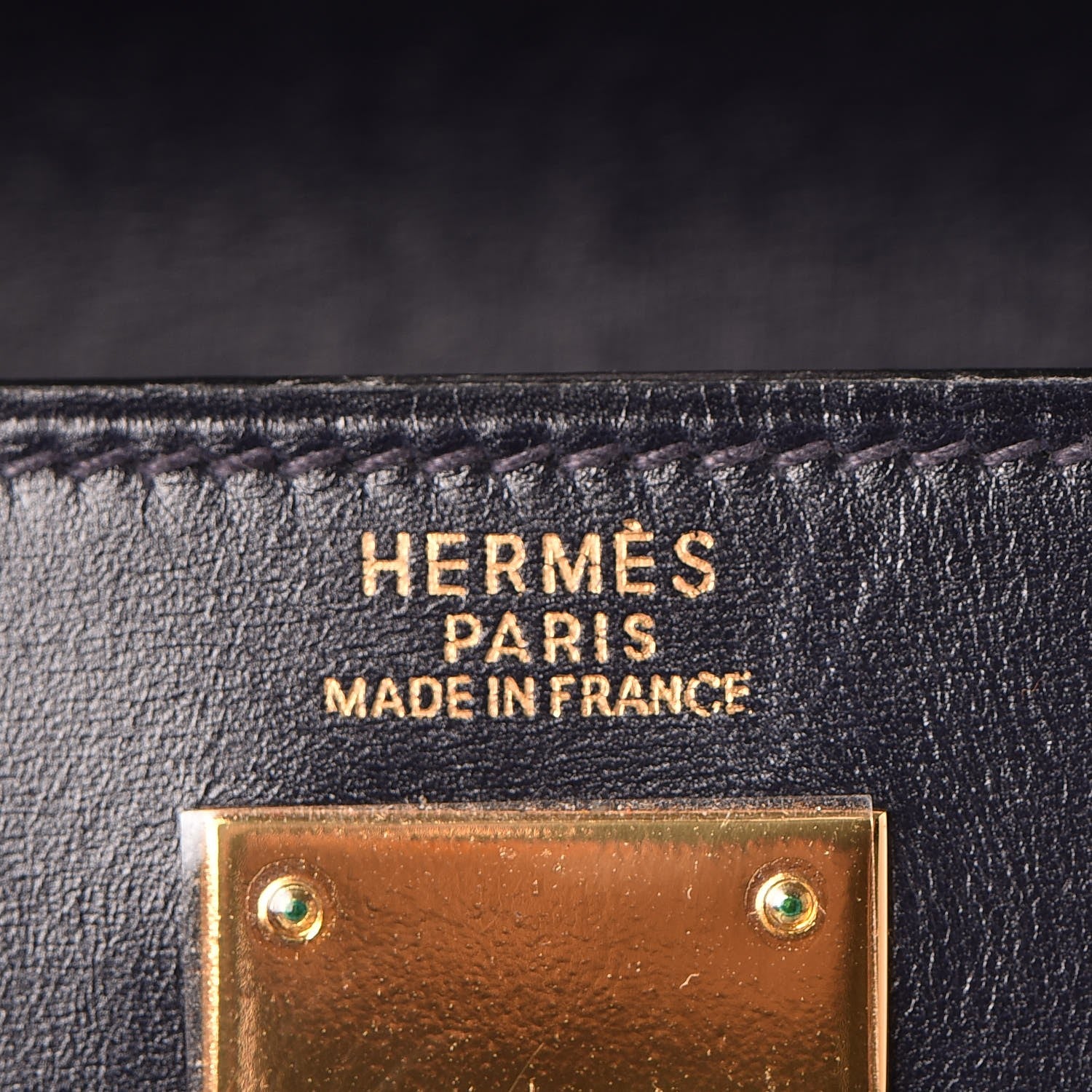 Hermes Box Kelly Retourne 32 Indigo 20 of 33