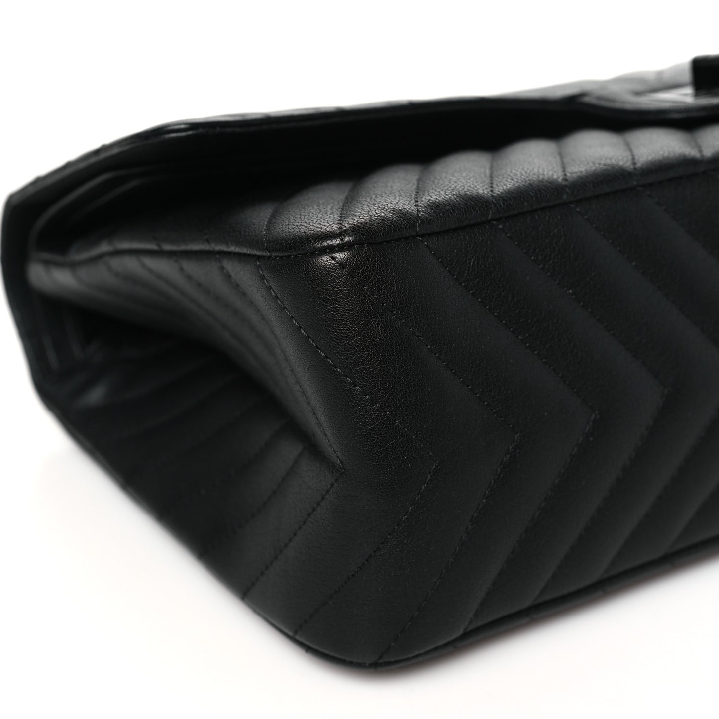 Sheepskin Chevron Quilted 2.55 Reissue 227 Flap So Black