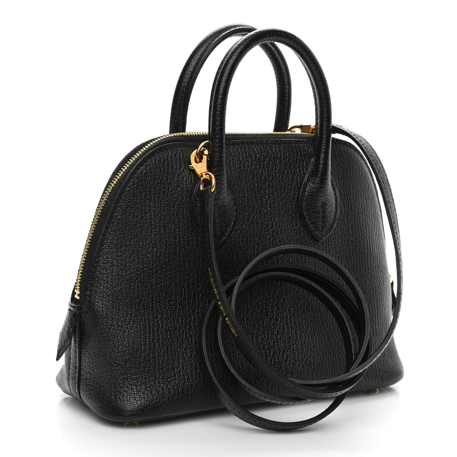 Hermes Chevre Mysore Mini 1923 Bolide Black 3 of 10