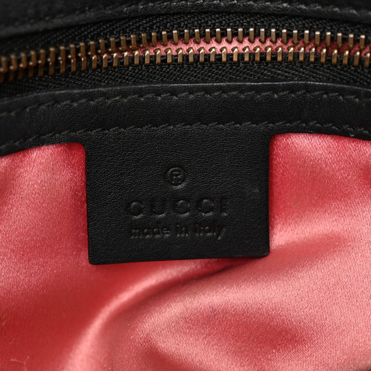 Gucci Velvet Matelasse Mini GG Marmont Shoulder Bag Black 6 of 12