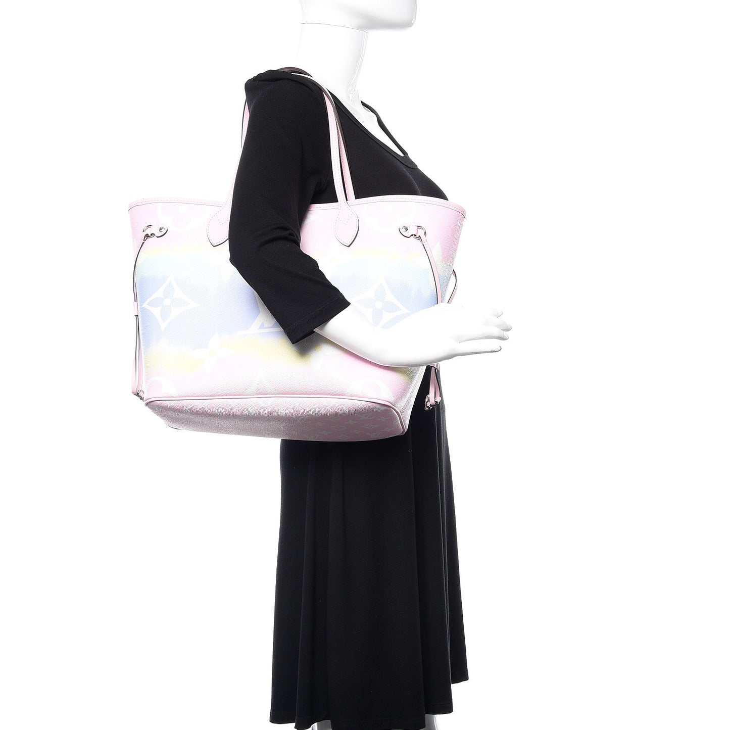 Monogram Escale Neverfull MM Pastel