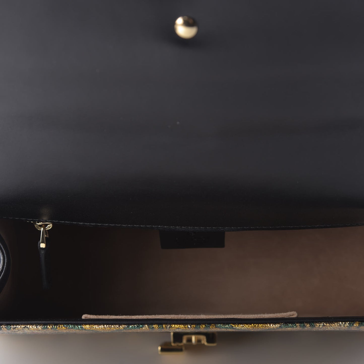Iridescent Brocade Small Sylvie Shoulder Bag Gold