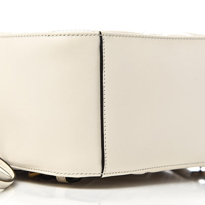 Gucci Calfskin Matelasse GG Marmont Dome Backpack White 8 of 10